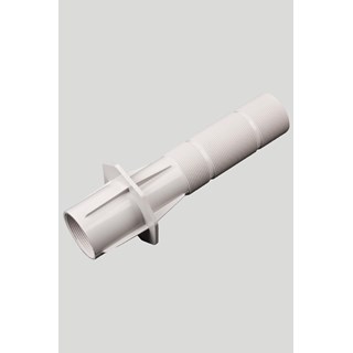 ABS stenski prehodni element za folijo 2" zunanji navoj L = 300 mm